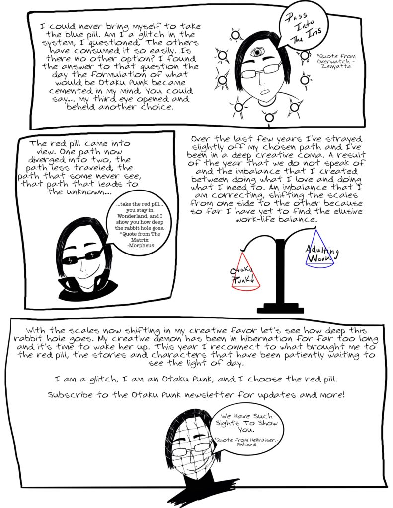 Thought Vomit - Red Pill I Choose You
(c) 2023 Maria Francisco