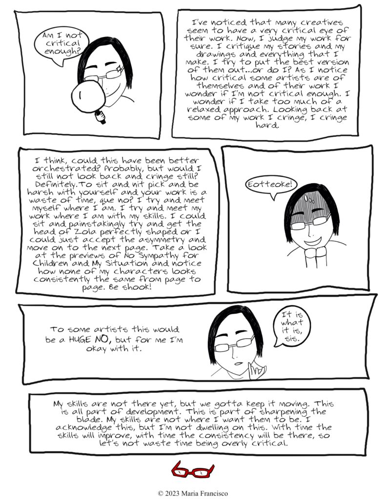 Critical - Thought Vomit Comic Blog