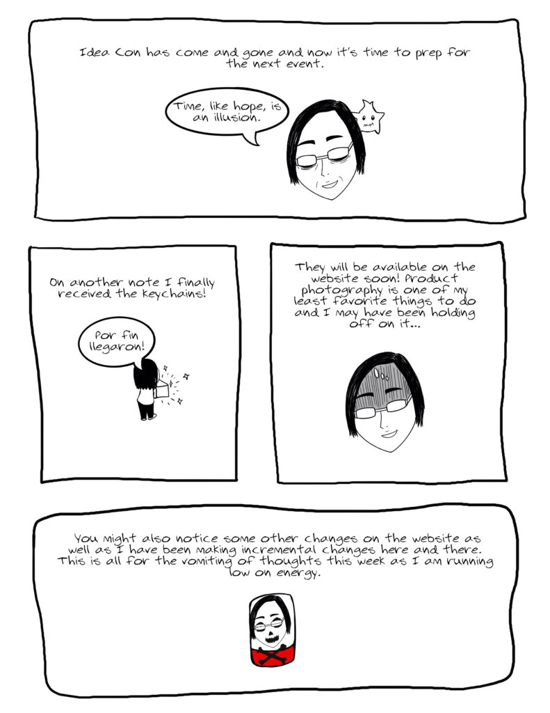 Thought Vomit Comic Blog - Low Battery