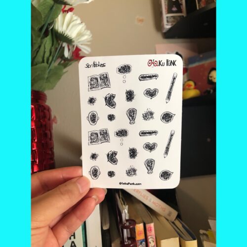 Scribbles Sticker Sheet