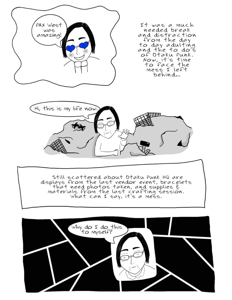 Thought Vomit Comic Blog - It's A Mess