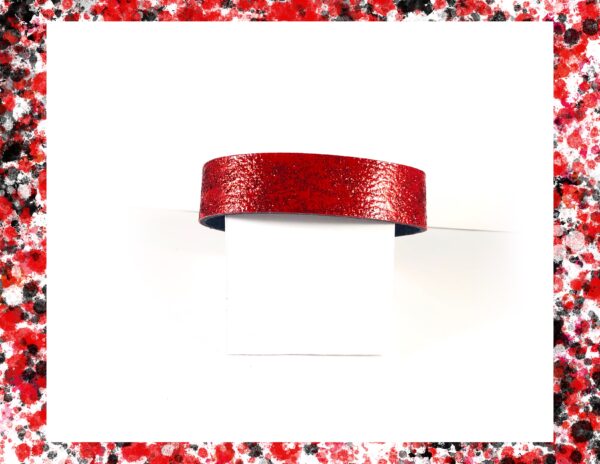 Red Glitter Bracelet