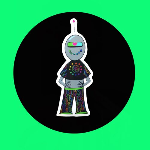 Robot Sticker
