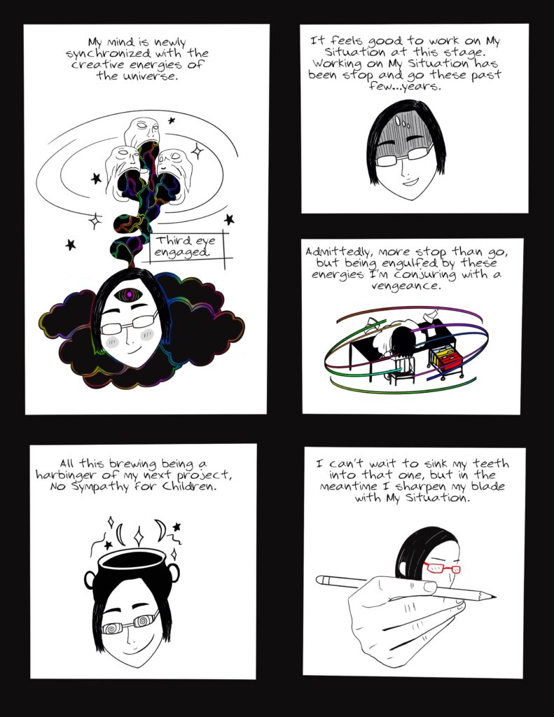 Conjuring - Thought Vomit Comic Blog