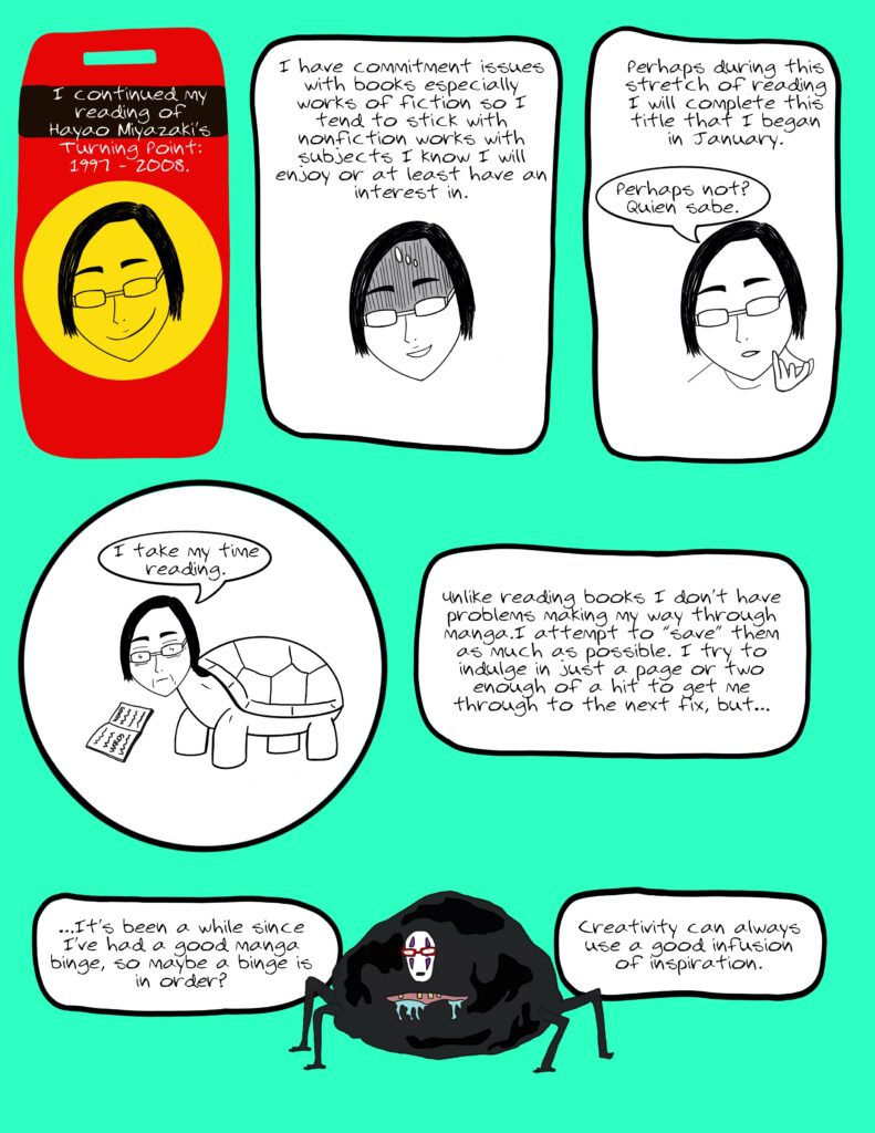 "Reading" - Thought Vomit Comic Blog