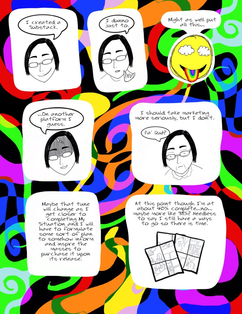 A Ways To Go - Thought Vomit Comic Blog