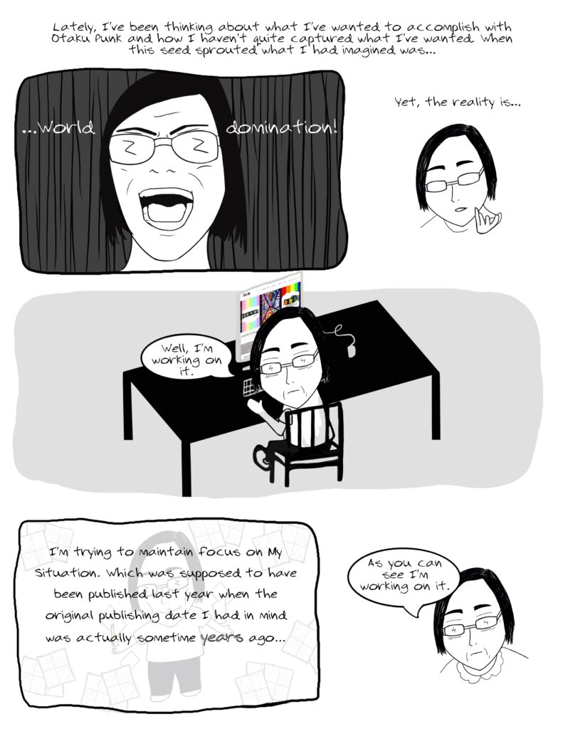 Working On It - Thought Vomit Comic Blog