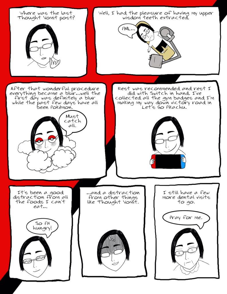 A Blur - Thought Vomit comic blog